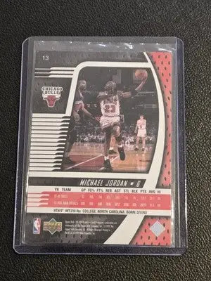1998-99 Upper Deck Ionix #13 Michael Jordan - Basketball Card Single