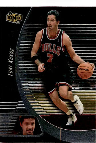 1998-99 Upper Deck Ionix #14 Toni Kukoc NM Near Mint Bulls ID:46122 - Basketball Card Single