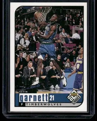 1998-99 Upper Deck UD Choice Kevin Garnett #85 Basketball - Basketball Card Single