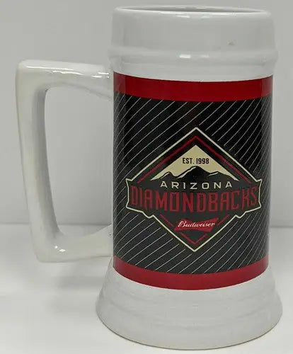 Arizona Diamondbacks oversized coffee mug with beer stein design for fans