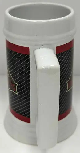 Ceramic oversized coffee mug featuring Arizona Diamondbacks and a handle for beer or coffee
