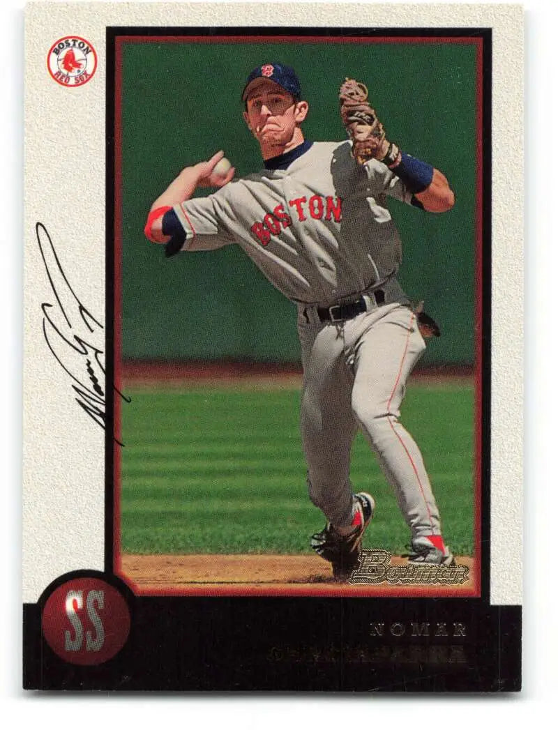 1998 Bowman #1 Nomar Garciaparra EX Excellent Boston Red Sox Baseball Card - Baseball Card Single