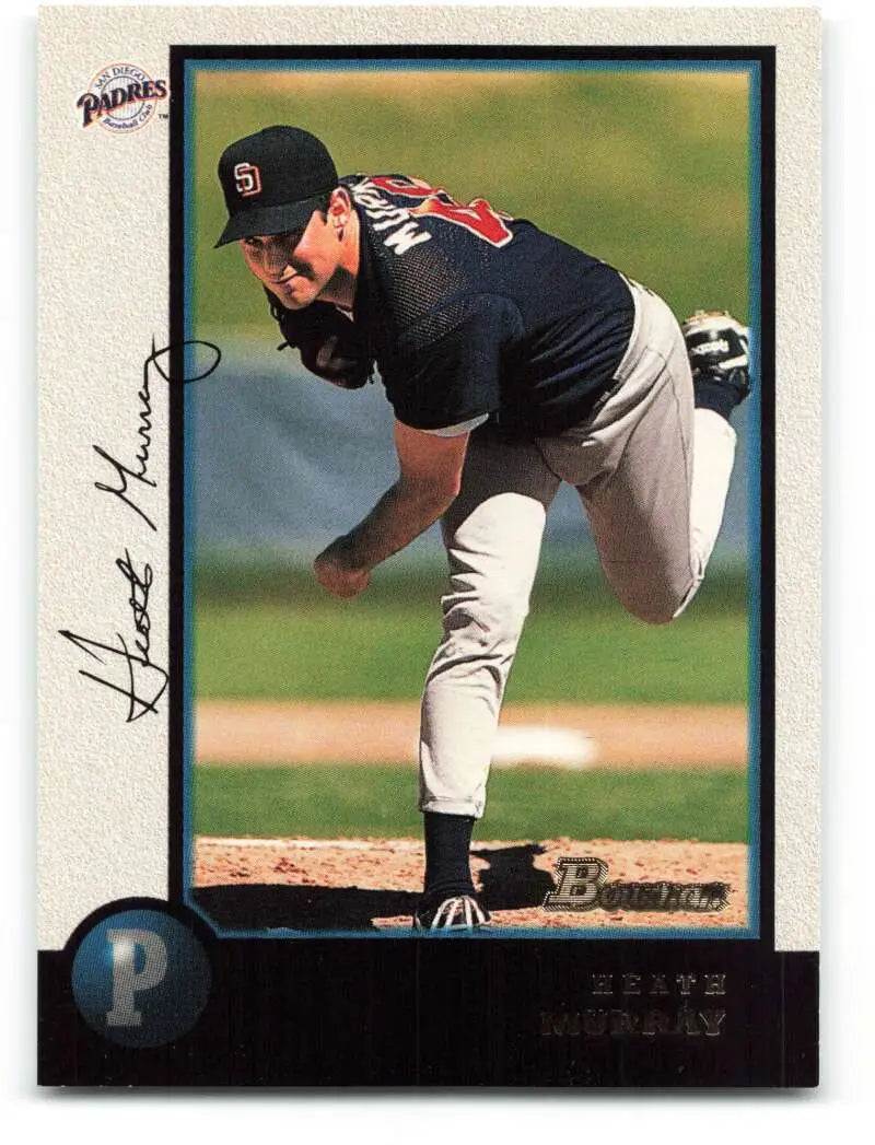 1998 Bowman #102 Heath Murray EX Excellent San Diego Padres Baseball Card - Baseball Card Single