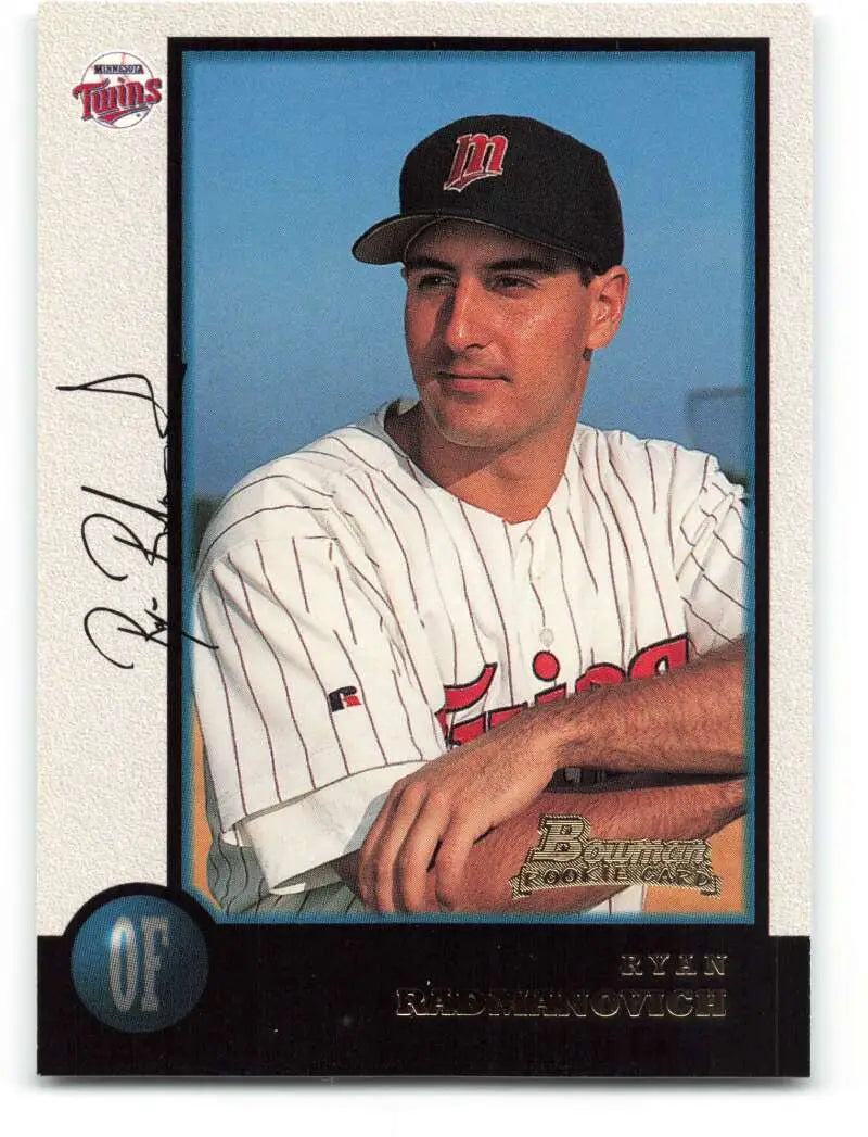 1998 Bowman #104 Ryan Radmanovich EX Excellent RC Rookie Minnesota Twins Baseball Card - Baseball Card Single