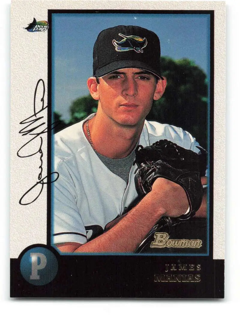 1998 Bowman #109 James Manias EX Excellent Tampa Bay Devil Rays Baseball Card - Baseball Card Single