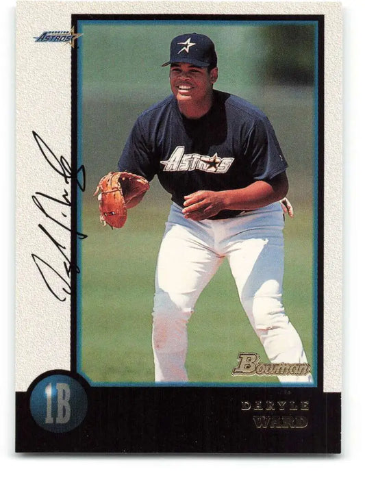 1998 Bowman #111 Daryle Ward EX Excellent Houston Astros Baseball Card