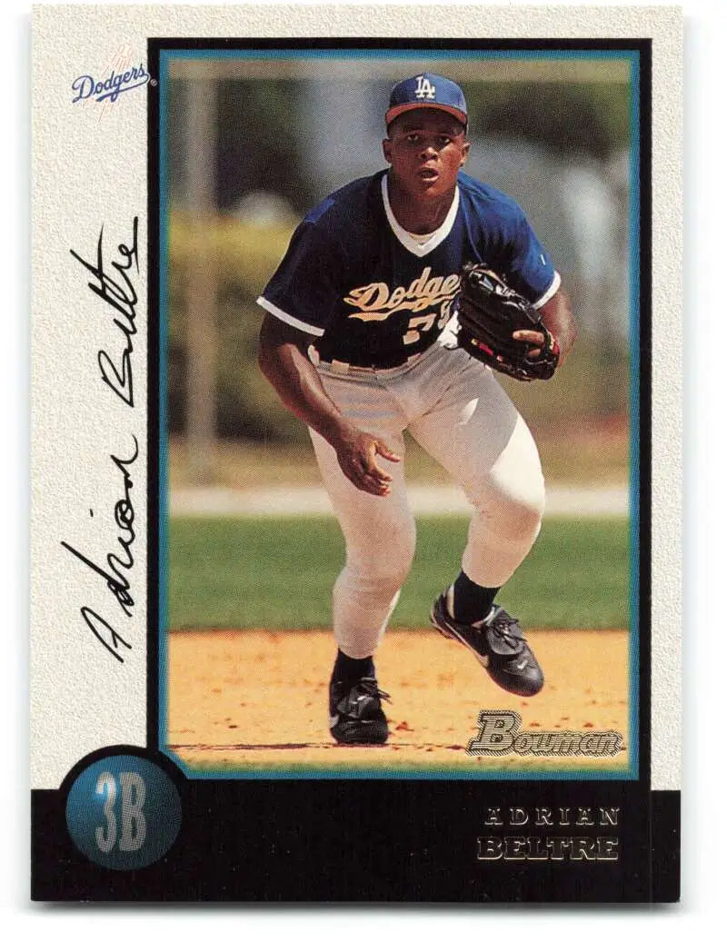 1998 Bowman #123 Adrian Beltre EX Excellent Los Angeles Dodgers Baseball Card - Baseball Card Single