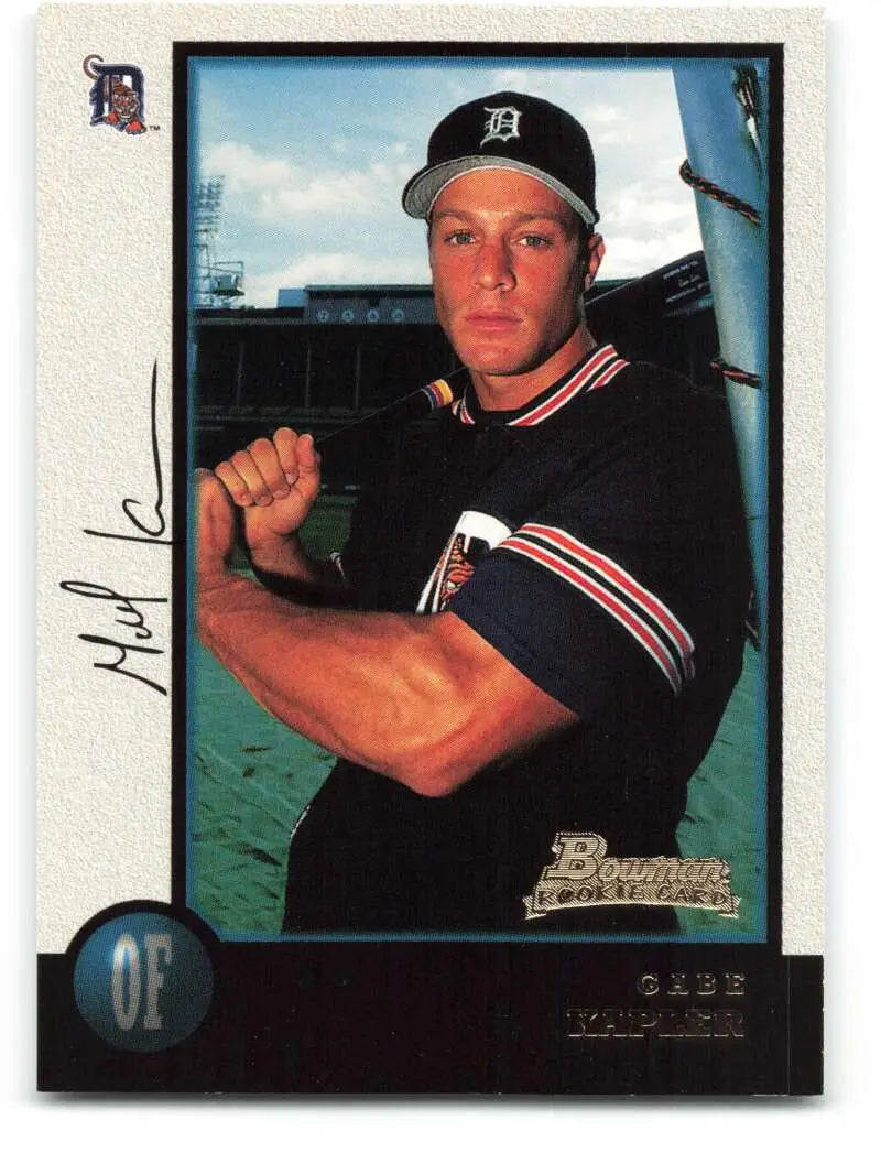 1998 Bowman #125 Gabe Kapler EX Excellent RC Rookie Detroit Tigers Baseball Card - Baseball Card Single