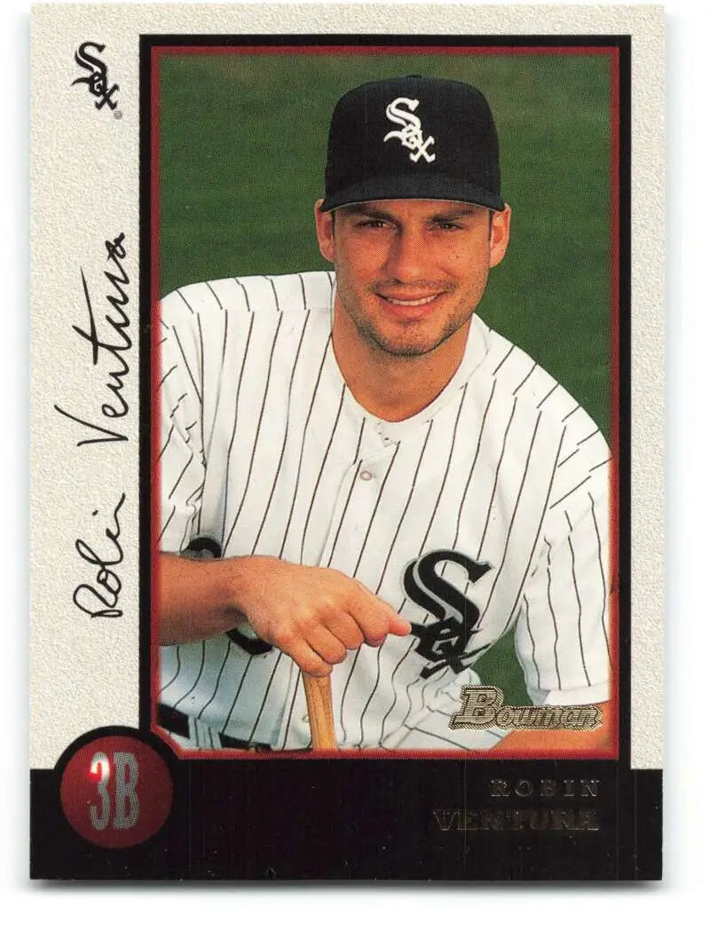 1998 Bowman #14 Robin Ventura EX Excellent Chicago White Sox Baseball Card - Baseball Card Single
