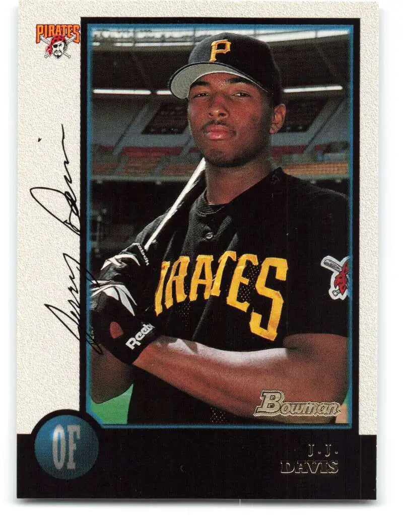 1998 Bowman #141 J.J. Davis EX Excellent Pittsburgh Pirates Baseball Card - Baseball Card Single