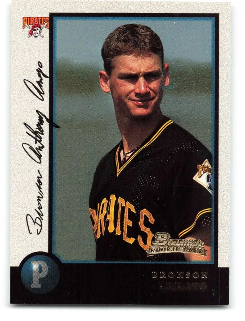 1998 Bowman #145 Bronson Arroyo EX Excellent Pittsburgh Pirates Baseball Card - Baseball Card Single