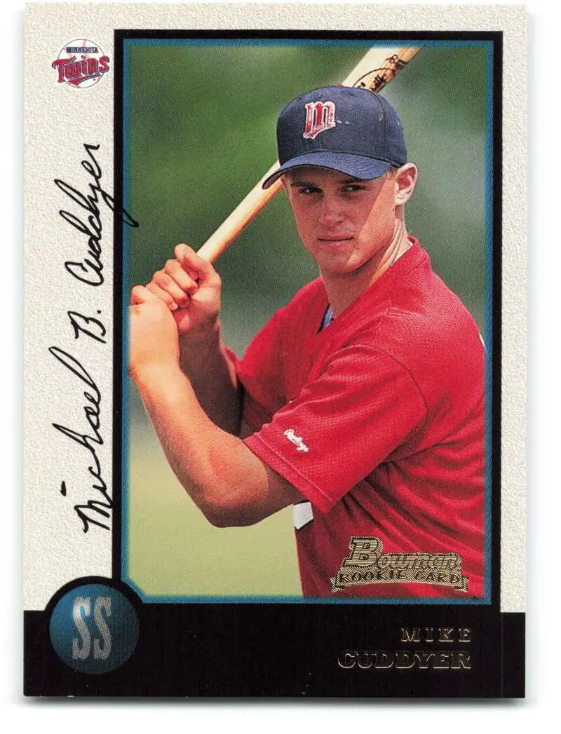1998 Bowman #148 Michael Cuddyer EX Excellent RC Rookie Minnesota Twins Baseball Card - Baseball Card Single