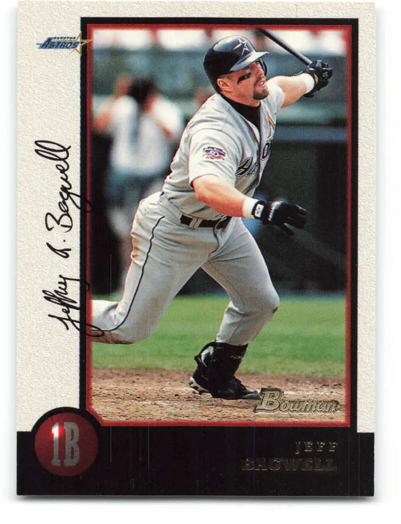 1998 Bowman #15 Jeff Bagwell EX Excellent Houston Astros Baseball Card - Baseball Card Single