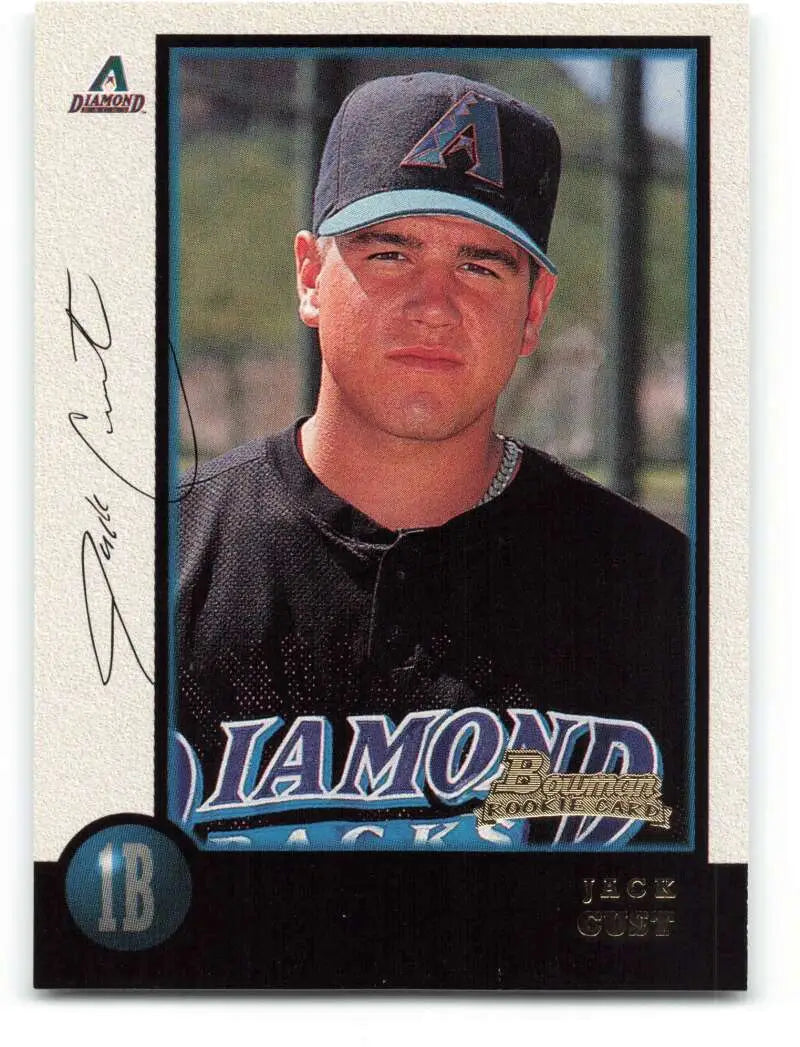 1998 Bowman #153 Jack Cust EX Excellent RC Rookie Arizona Diamondbacks Baseball Card - Baseball Card Single