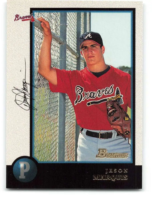 1998 Bowman #157 Jason Marquis EX Excellent Atlanta Braves Baseball Card - Baseball Card Single