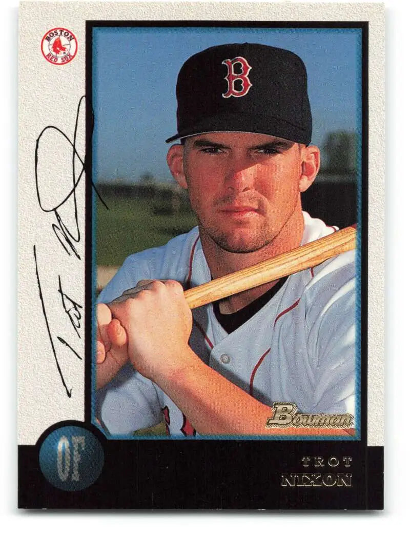 1998 Bowman #165 Trot Nixon EX Excellent Boston Red Sox Baseball Card - Baseball Card Single