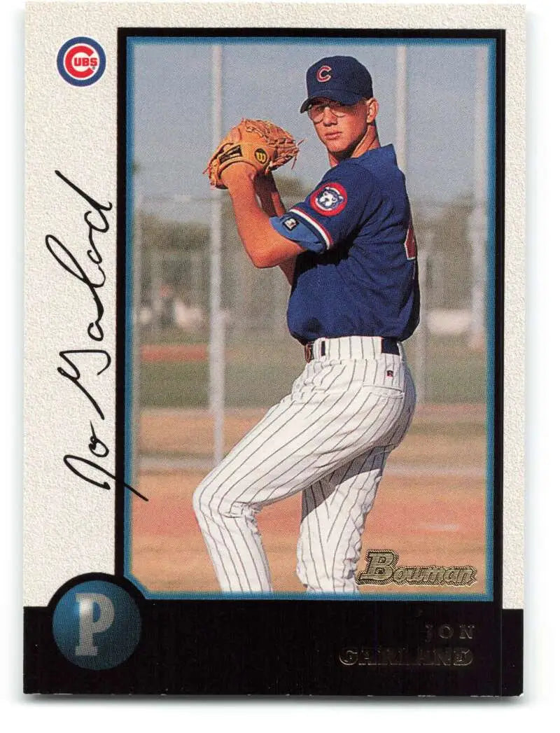 1998 Bowman #175 Jon Garland EX Excellent Chicago Cubs Baseball Card - Baseball Card Single
