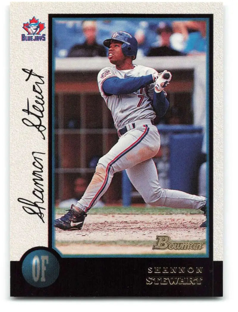 1998 Bowman #179 Shannon Stewart EX Excellent Toronto Blue Jays Baseball Card - Baseball Card Single