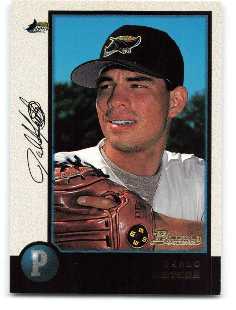 1998 Bowman #180 Pablo Ortega EX Excellent Tampa Bay Devil Rays Baseball Card - Baseball Card Single