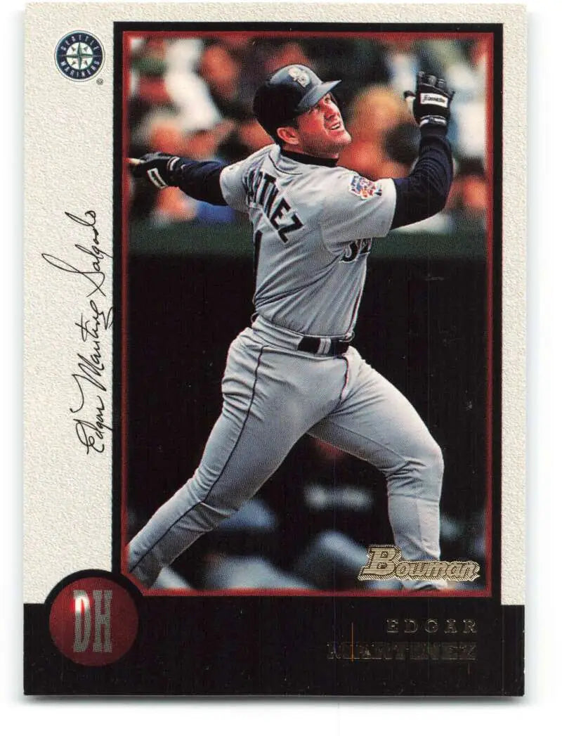 1998 Bowman #19 Edgar Martinez EX Excellent Seattle Mariners Baseball Card - Baseball Card Single