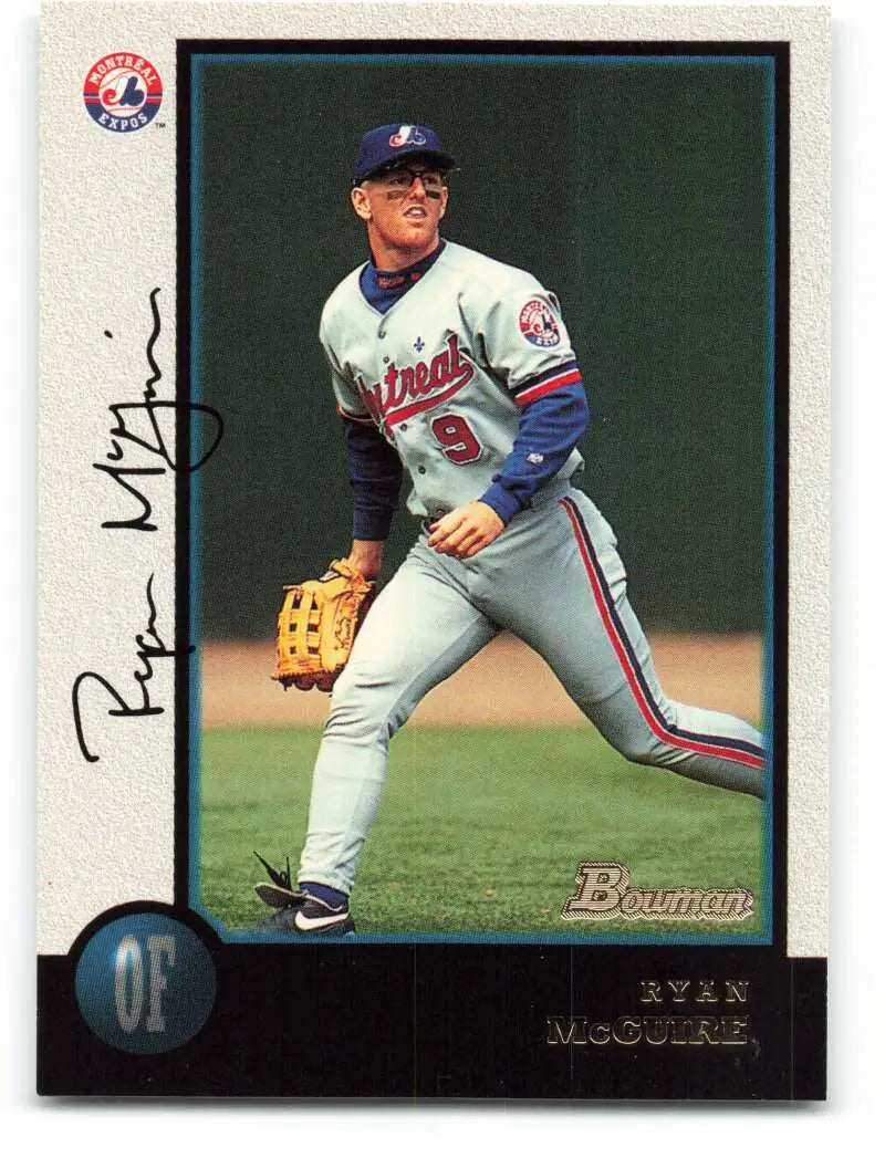 1998 Bowman #196 Ryan McGuire EX Excellent Montreal Expos Baseball Card - Baseball Card Single