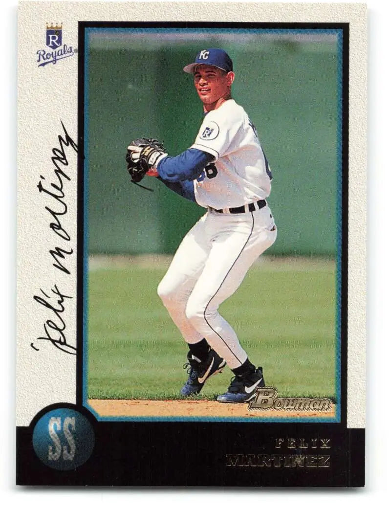 1998 Bowman #209 Felix Martinez EX Excellent Kansas City Royals Baseball Card