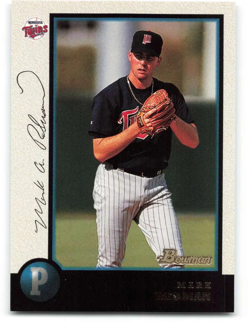 1998 Bowman #210 Mark Redman EX Excellent Minnesota Twins Baseball Card - Baseball Card Single