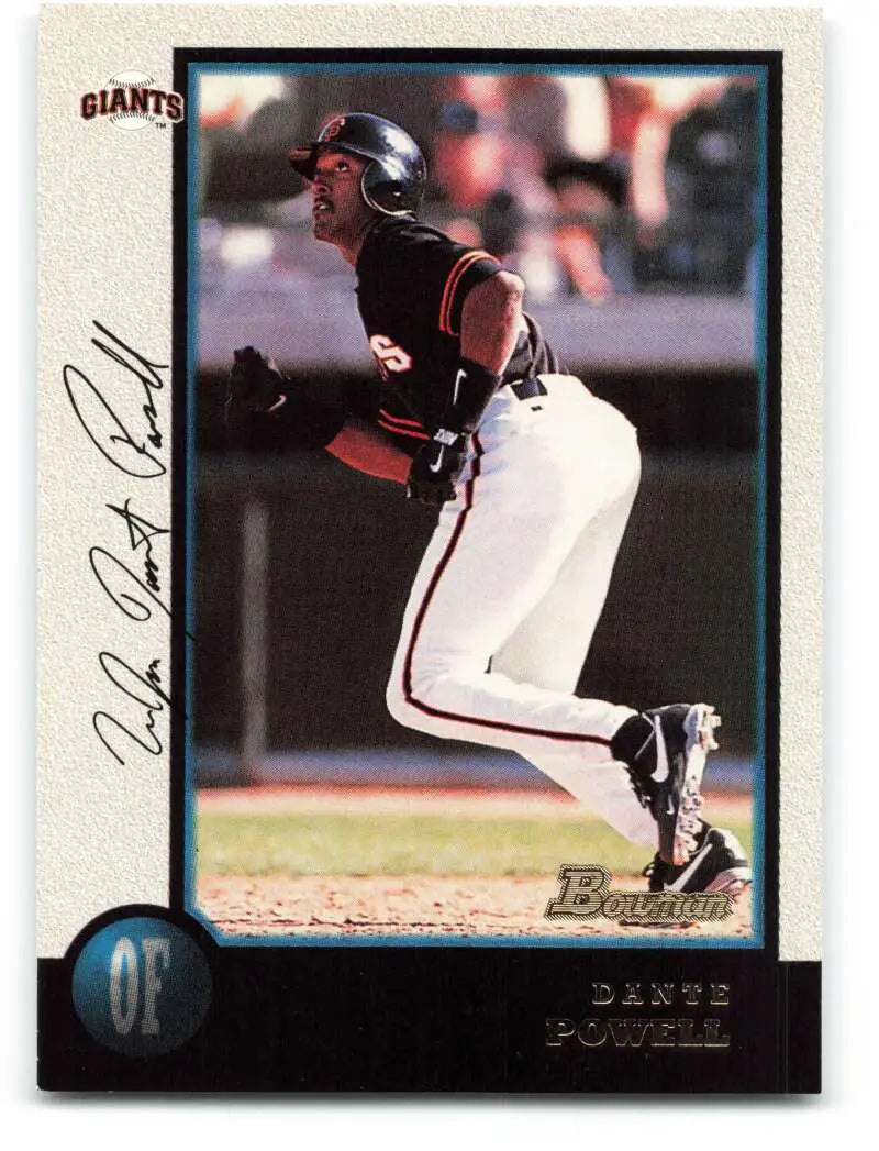 1998 Bowman #214 Dante Powell EX Excellent San Francisco Giants Baseball Card - Baseball Card Single