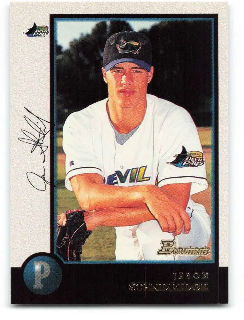 1998 Bowman #219 Jason Standridge EX Excellent Tampa Bay Devil Rays Baseball Card - Baseball Card Single