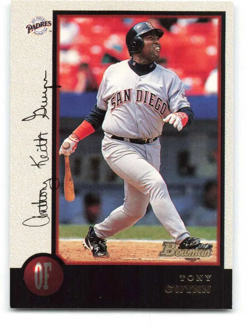 1998 Bowman #22 Tony Gwynn EX Excellent San Diego Padres Baseball Card - Baseball Card Single