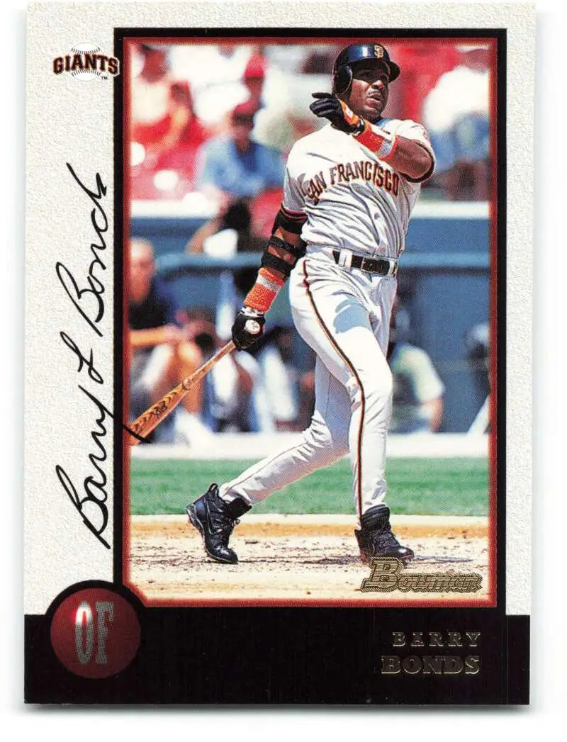 1998 Bowman #225 Barry Bonds EX Excellent San Francisco Giants Baseball Card - Baseball Card Single