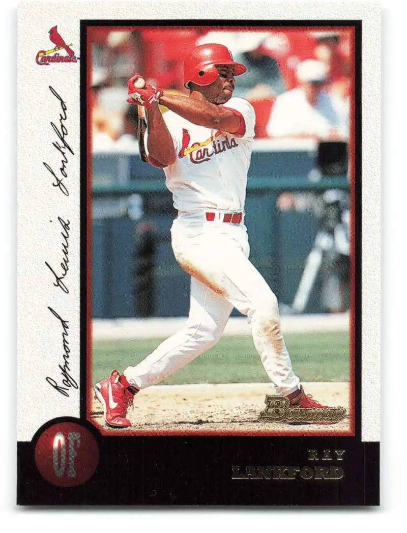 1998 Bowman #229 Ray Lankford EX Excellent St. Louis Cardinals Baseball Card - Baseball Card Single