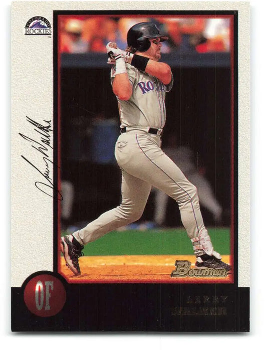 1998 Bowman #23 Larry Walker EX Excellent Colorado Rockies Baseball Card