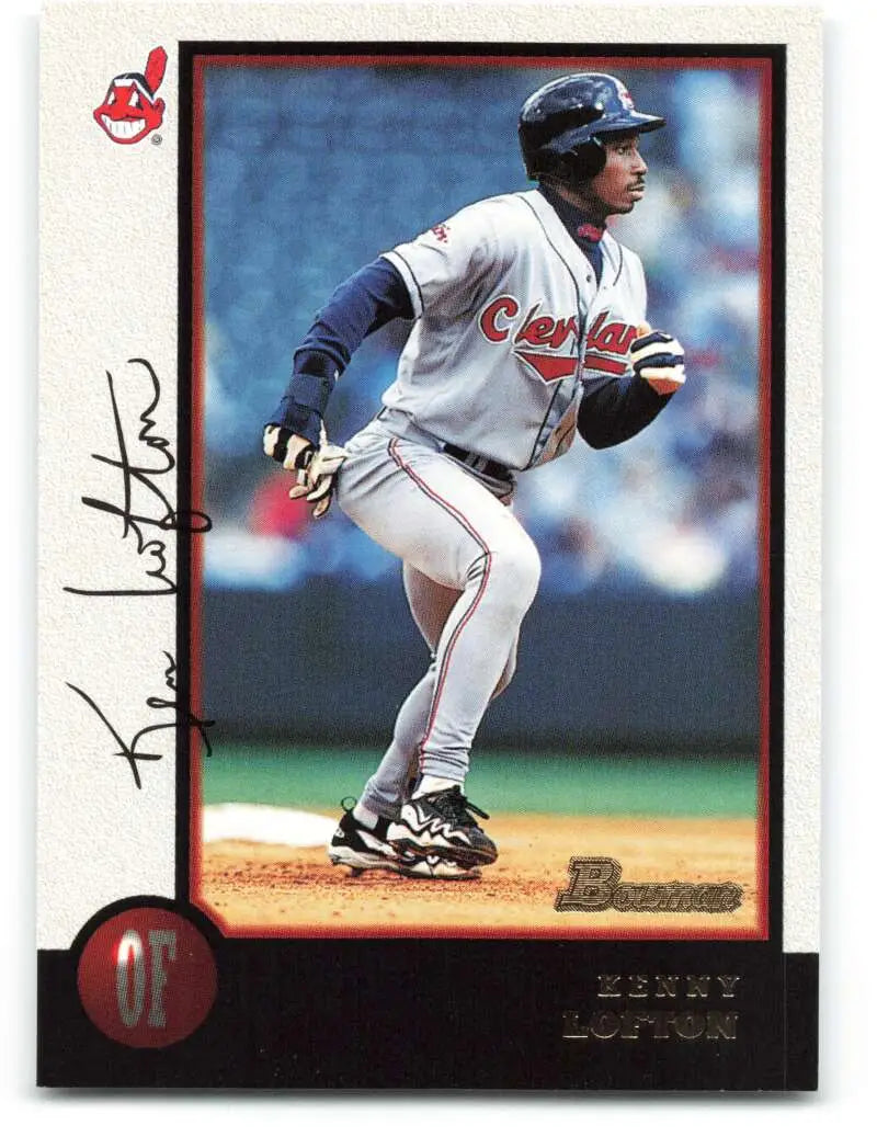 1998 Bowman #231 Kenny Lofton EX Excellent Cleveland Indians Baseball Card - Baseball Card Single