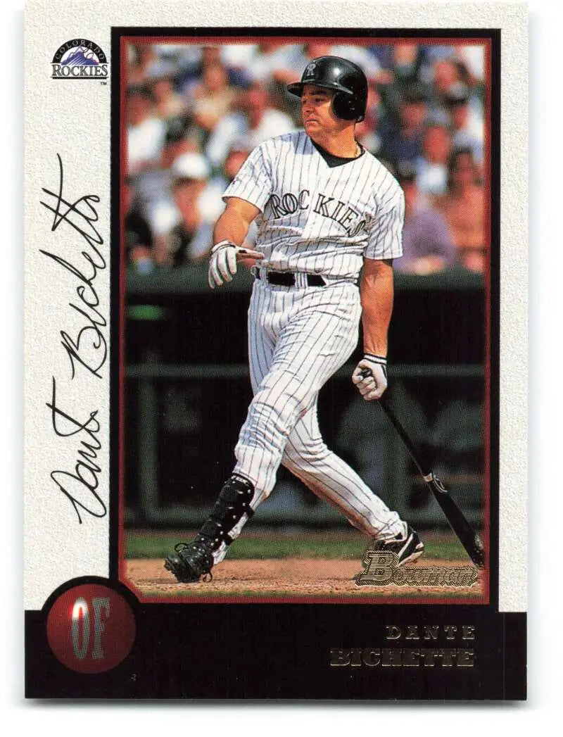 1998 Bowman #233 Dante Bichette EX Excellent Colorado Rockies Baseball Card - Baseball Card Single