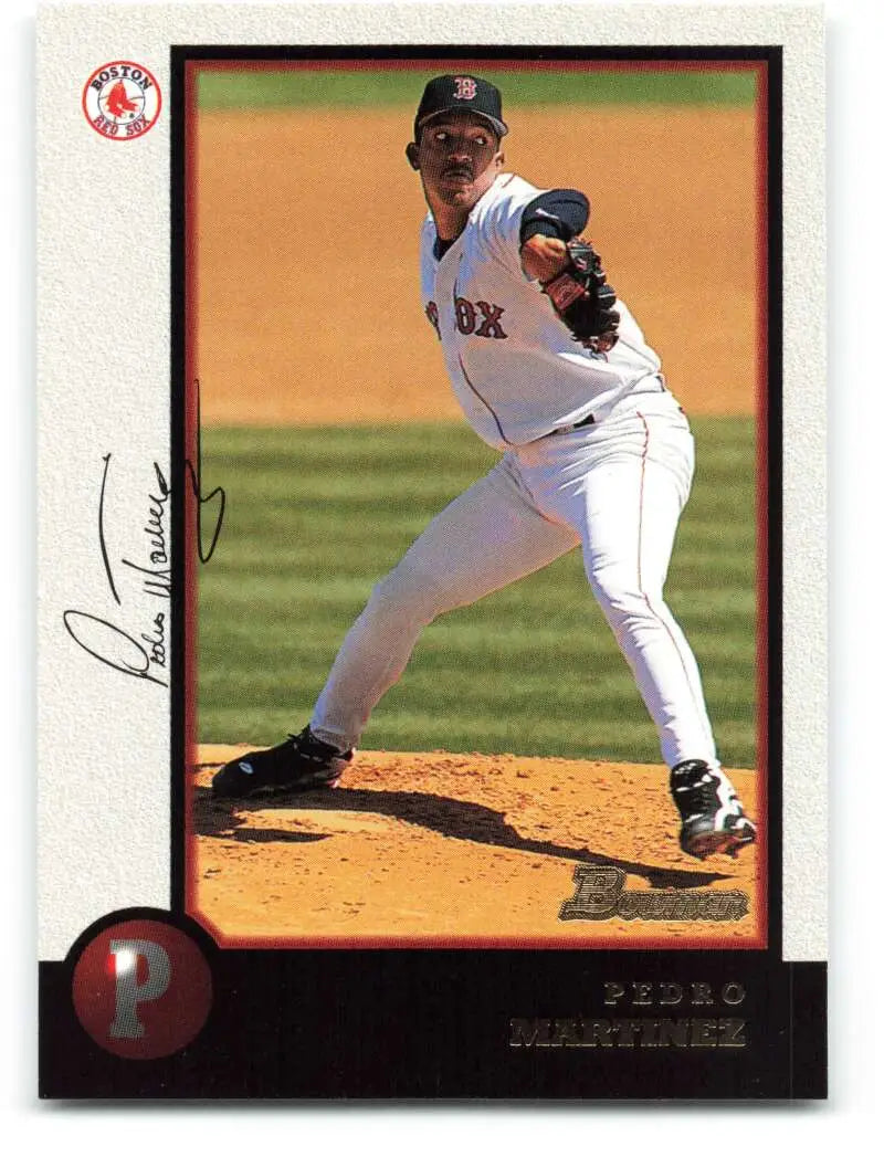1998 Bowman #234 Pedro Martinez EX Excellent Boston Red Sox Baseball Card - Baseball Card Single