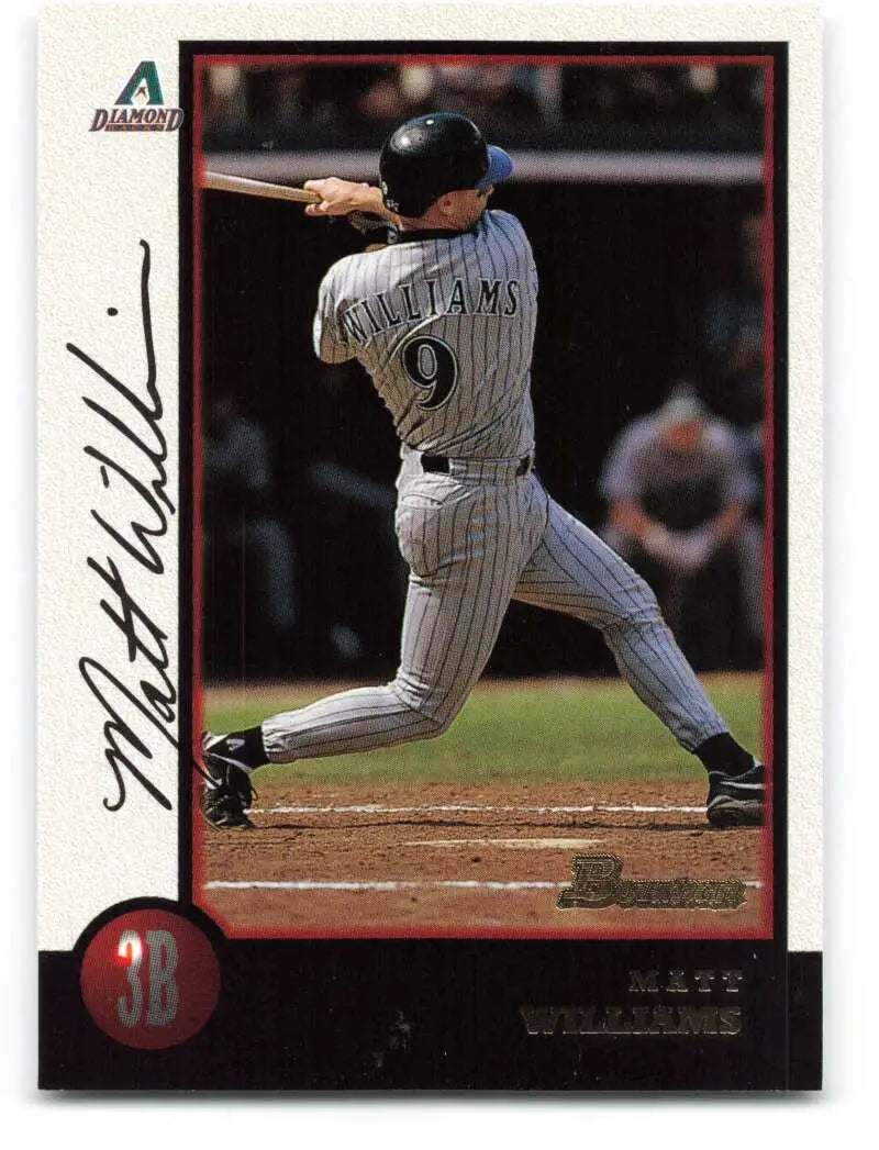 1998 Bowman #237 Matt Williams EX Excellent Arizona Diamondbacks Baseball Card - Baseball Card Single
