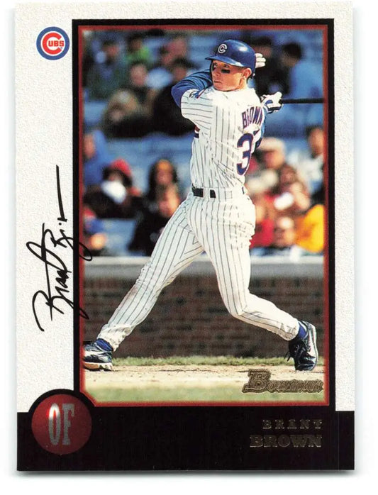 1998 Bowman #243 Brant Brown EX Excellent Chicago Cubs Baseball Card - Baseball Card Single