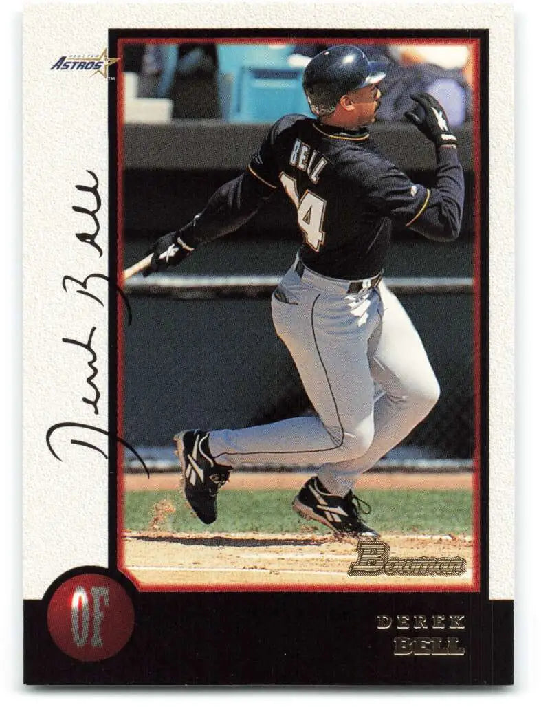 1998 Bowman #246 Derek Bell EX Excellent Houston Astros Baseball Card - Baseball Card Single