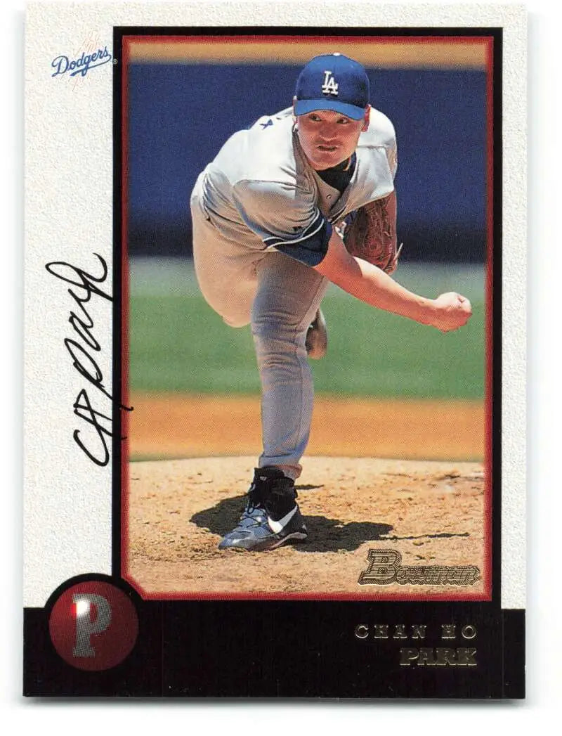 1998 Bowman #248 Chan Ho Park EX Excellent Los Angeles Dodgers Baseball Card - Baseball Card Single