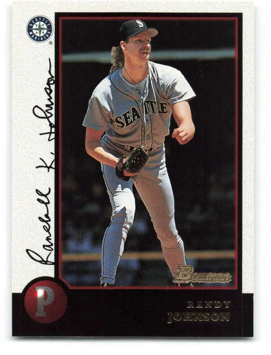 1998 Bowman #257 Randy Johnson EX Excellent Seattle Mariners Baseball Card