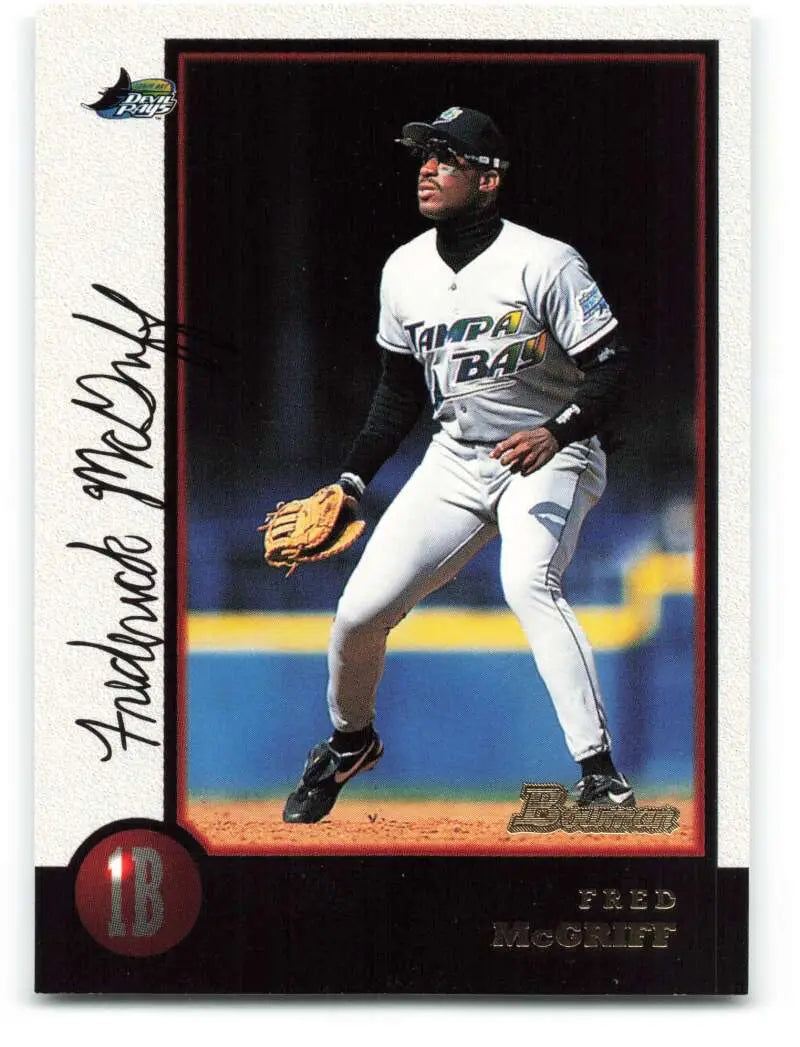1998 Bowman #260 Fred McGriff EX Excellent Tampa Bay Devil Rays Baseball Card - Baseball Card Single