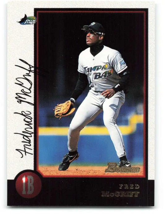 1998 Bowman #260 Fred McGriff EX Excellent Tampa Bay Devil Rays Baseball Card - Baseball Card Single
