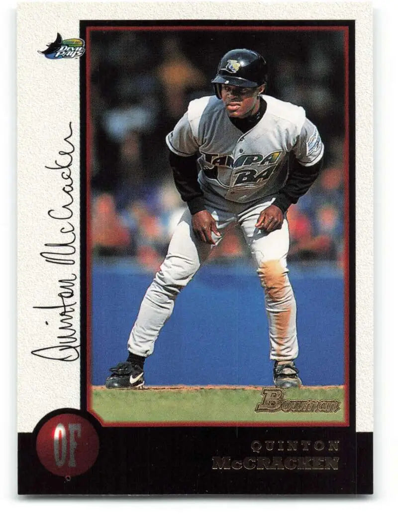 1998 Bowman #274 Quinton McCracken EX Excellent Tampa Bay Devil Rays Baseball Card - Baseball Card Single