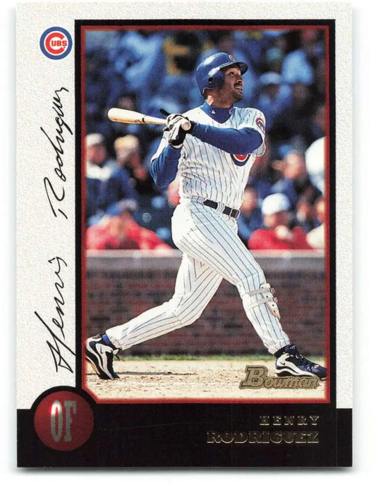 1998 Bowman #275 Henry Rodriguez EX Excellent Chicago Cubs Baseball Card - Baseball Card Single