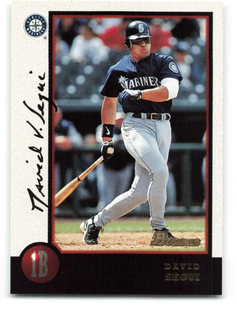 1998 Bowman #278 David Segui EX Excellent Seattle Mariners Baseball Card - Baseball Card Single