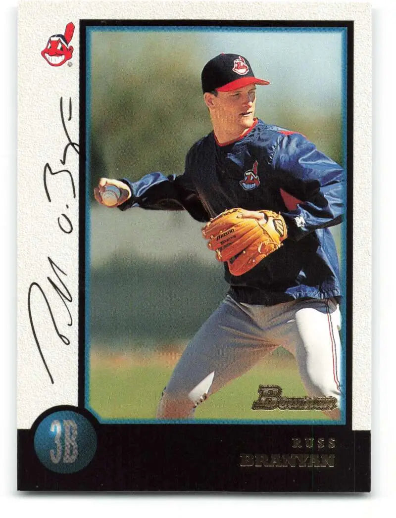 1998 Bowman #293 Russell Branyan EX Excellent Cleveland Indians Baseball Card - Baseball Card Single