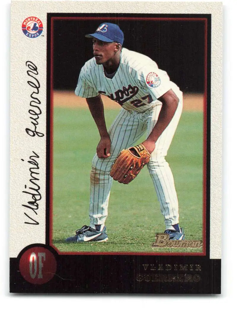 1998 Bowman #30 Vladimir Guerrero EX Excellent Montreal Expos Baseball Card - Baseball Card Single