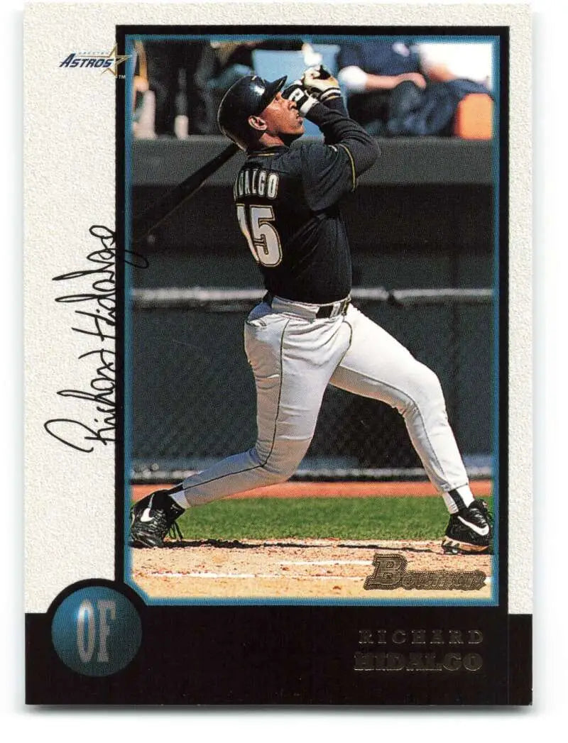 1998 Bowman #303 Richard Hidalgo EX Excellent Houston Astros Baseball Card - Baseball Card Single