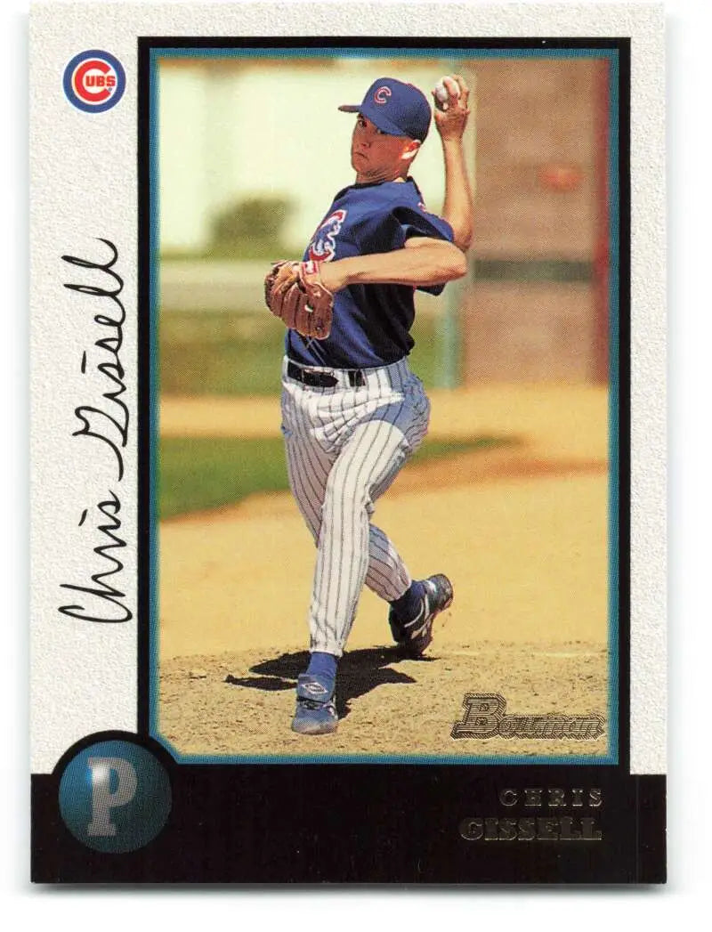 1998 Bowman #305 Chris Gissell EX Excellent Chicago Cubs Baseball Card - Baseball Card Single